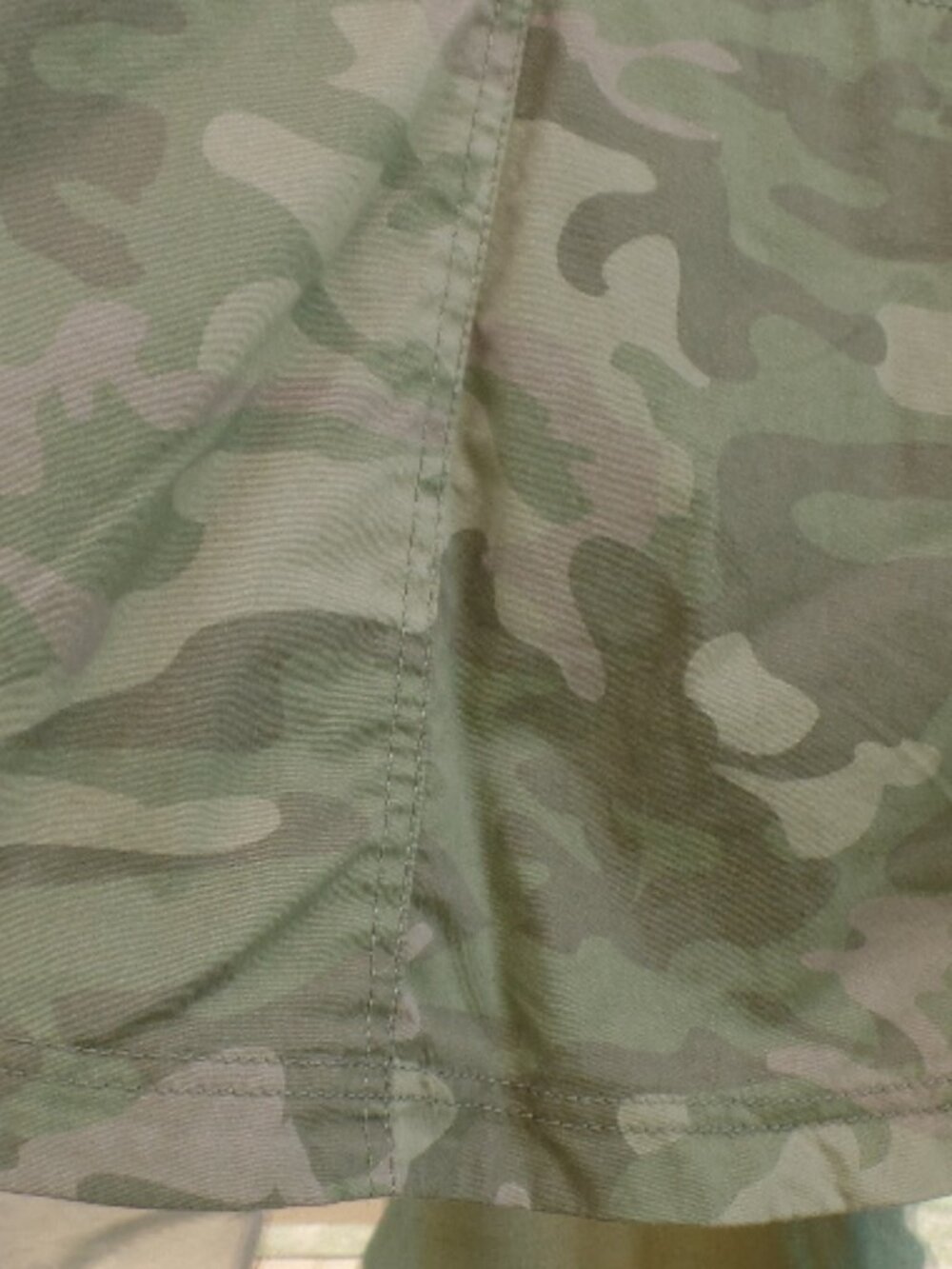 EUC LL Bean XL 18 20 Freeport Field Jacket Lined Camouflage Print Sherpa Lined - Picture 16 of 16